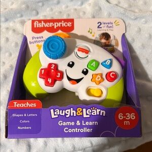 Fisher-Price Laugh & Learn Colorful White and Green Learning Controller